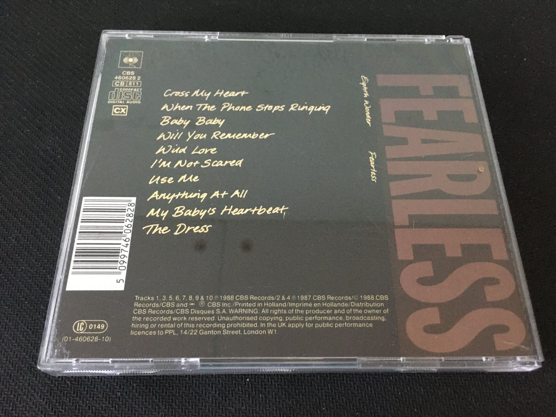 CD: Eighth Wonder – Fearless -CD- – Usato da St.Gallen venduto da MedienJoe 2