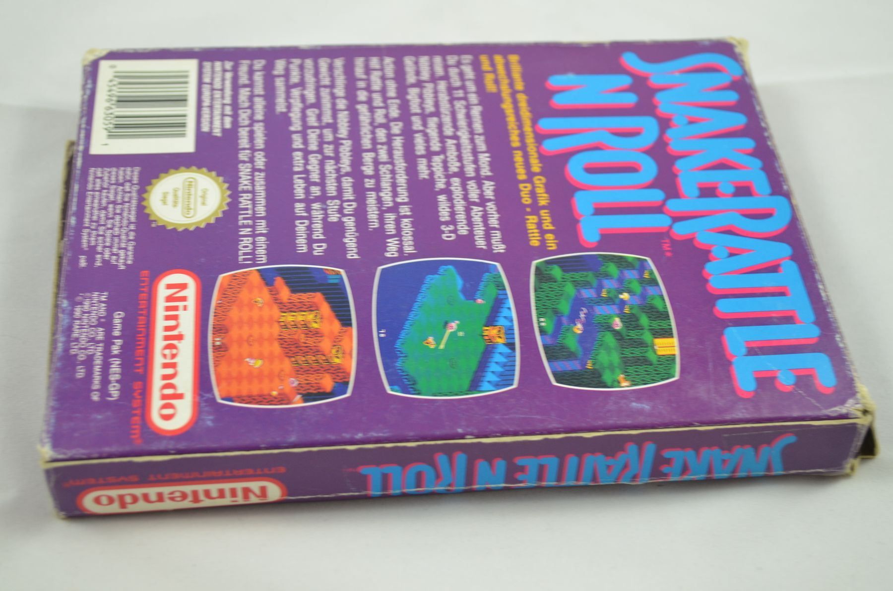 Giochi: Snake Rattle N Roll NES Spiel CIB #2 – Usato da Buchs AG venduto da SellAndBuyX 6