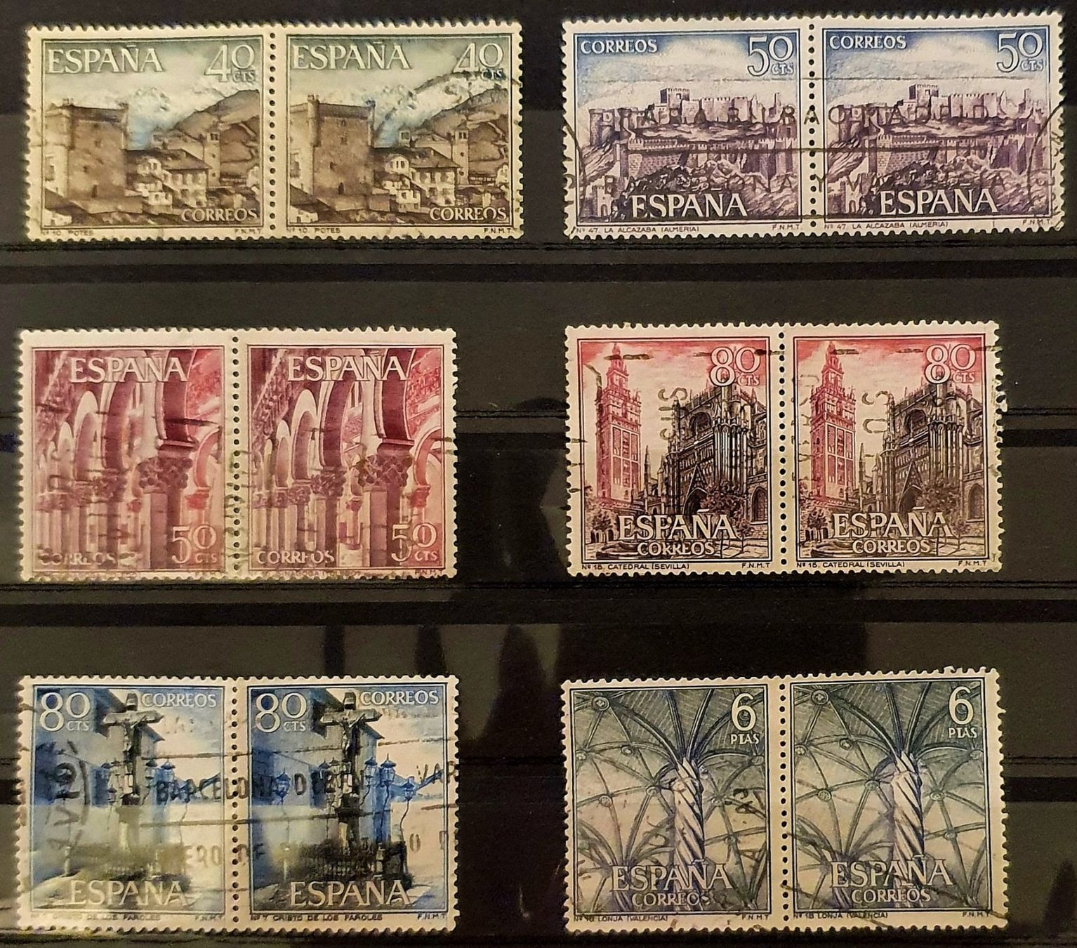 Tous les timbres: Spanien, Lot – D'occasion à Castione par Rx-stamps 2