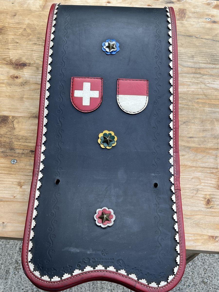 Campanacci mucche: Treichel Riemen – Usato da Wasen im Emmental venduto da weh_qg2d 1