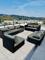 Garten Lounge Jet-Line, Rattan Optik, 8 teilig guter Zustand