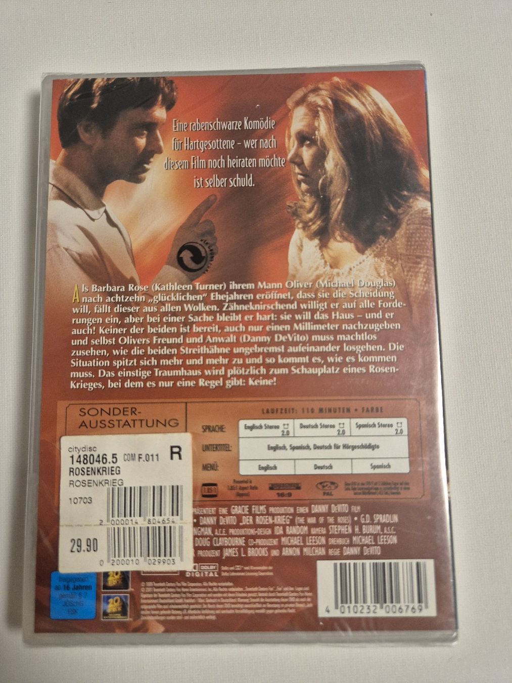 Tutti i DVDs: Der Rosenkrieg - DVD / Neu & OVP – Nuovo e nell'imballaggio originale da Uster venduto da newwave0 1