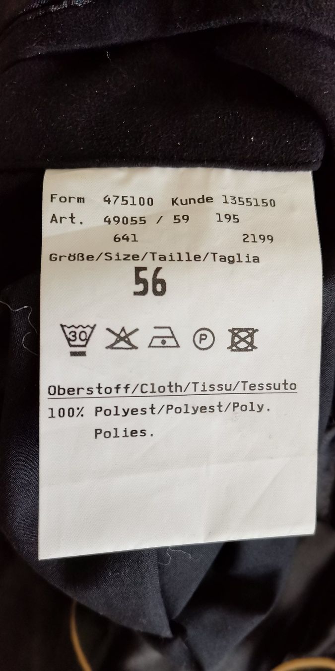 Bugatti Giacche: Bugatti Herrenjacke Gr. 56 – Usato da Genève venduto da Somethingwicked 4