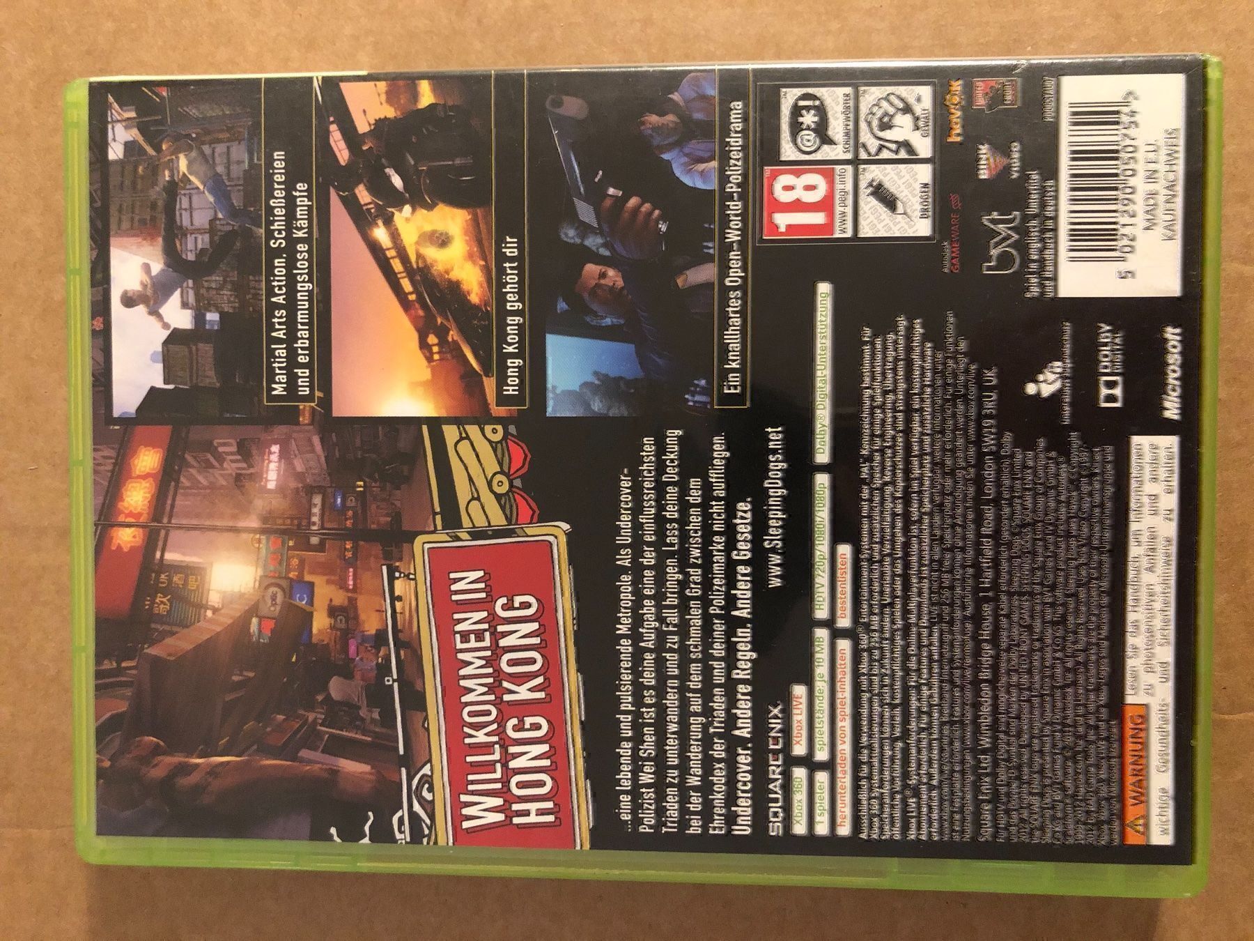 Microsoft Giochi: Sleeping Dogs für Xbox 360 – Usato da Kestenholz venduto da Mad18 1