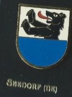 Seedorf (BE) Gemeindewappen PIN