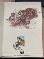 WWF 1984 Laos Tiger 0.25k 2 Spendenblatt