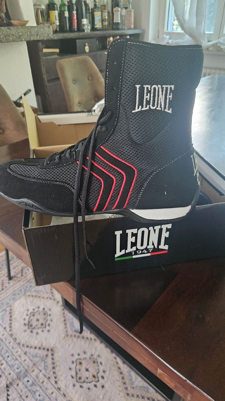 Scarpe da uomo: Boxschue Leone 1947 - Grösse 43 - Neu – Nuovo e nell'imballaggio originale da Zürich venduto da EmilianoD