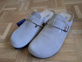 Birkenstock Boston BS Sand Suède Taille 41 - Neuves