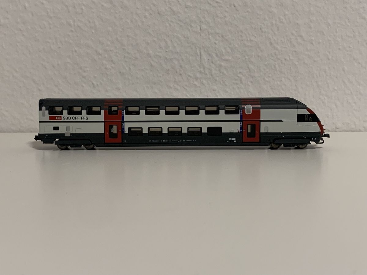 Hobbytrain Modellini di ferrovie: Hobbytrain IC2000 2.Kl Steuerwagen Spur N – Nuovo (secondo la descrizione) da Neuenegg venduto da Mazdanier 4
