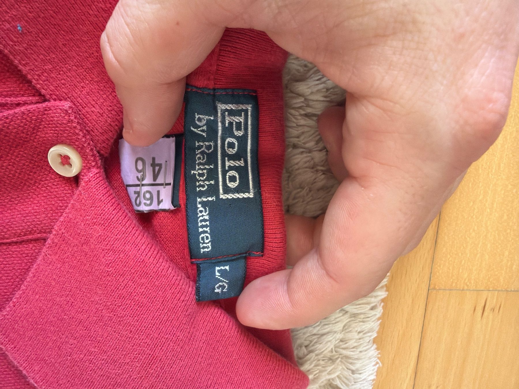 Ralph Lauren Magliette Polo: Polo Ralph Lauren Rouge  - Taille L – Nuovo (secondo la descrizione) da Hauterive NE venduto da Leo_o 3