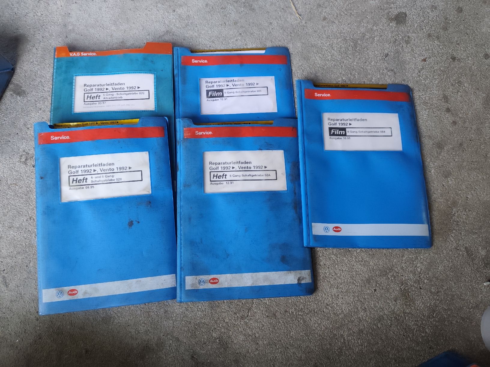 Bücher: Werkstatthandbücher VW Golf 1992/ Vento 1992 – Gebraucht aus Rebstein von andi322 5