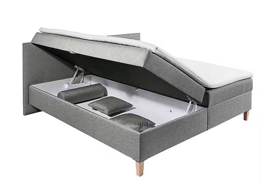 Letti: Boxspringbett grau (inkl. Bettkasten) – Usato da Balsthal venduto da Rogerio86 4