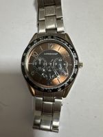 Montre homme London chrono fond brun acier 40mm occasion