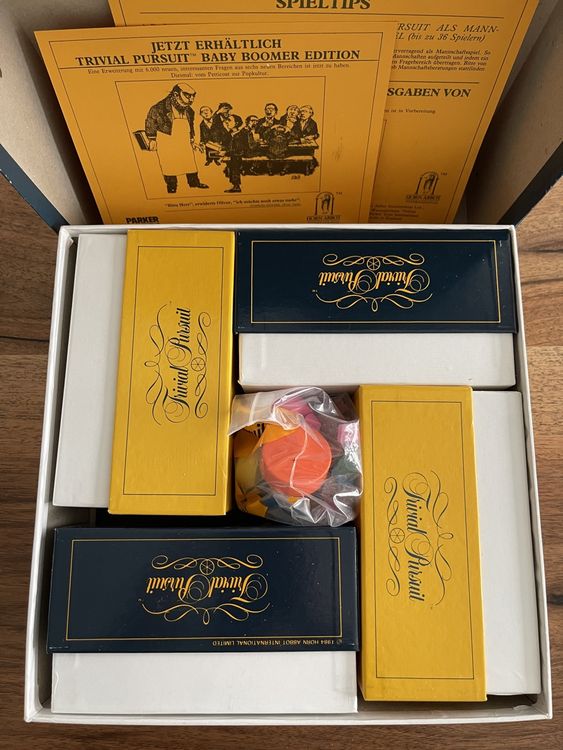 Jeu Trivial Pursuit Édition Genus - Version 1984 - Complet - Occasion