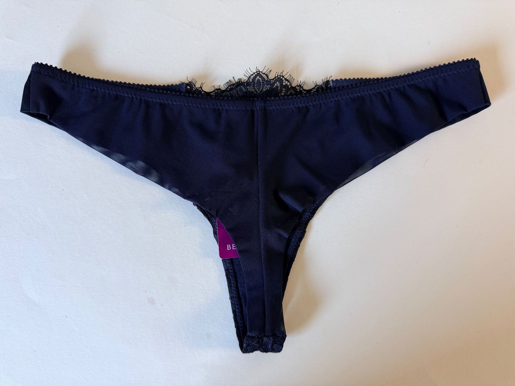 Beldona Altra biancheria intima: BELDONA, String LEXA, Grösse S, Farbe Dunkelblau – Nuovo e nell'imballaggio originale da Rudolfstetten venduto da gst_g7xl 3