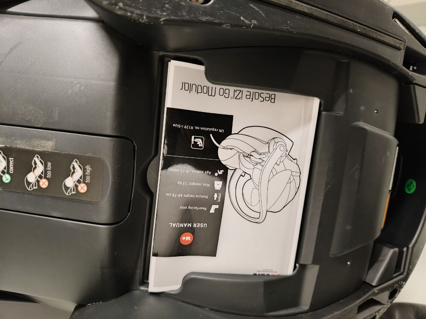 Seggiolini per auto: BeSafe iZi Go Modular X1 Babyschale  – Usato da Aarau Rohr venduto da DOB78 3