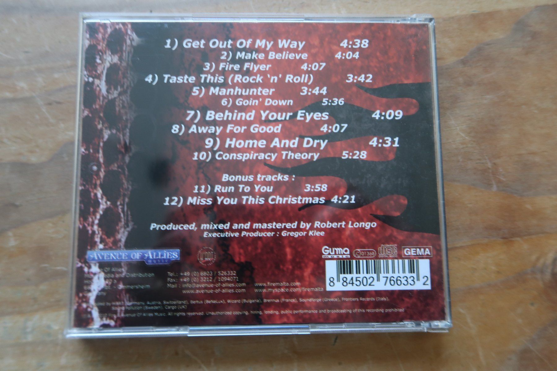 CDs: FIRE - IGNITE - MELODIC ROCK AOR - BONUS TRACKS - CD – D'occasion à Basel par Patiscat 1
