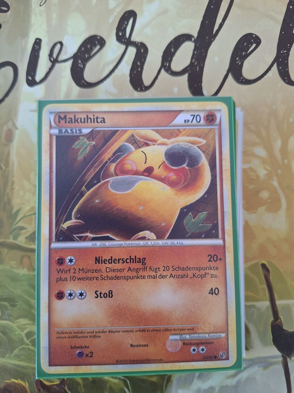 Pokémon Carte collezionabili: Makuhita - Heartgold Soulsilver – Usato da Altstätten SG venduto da GGsGameshop