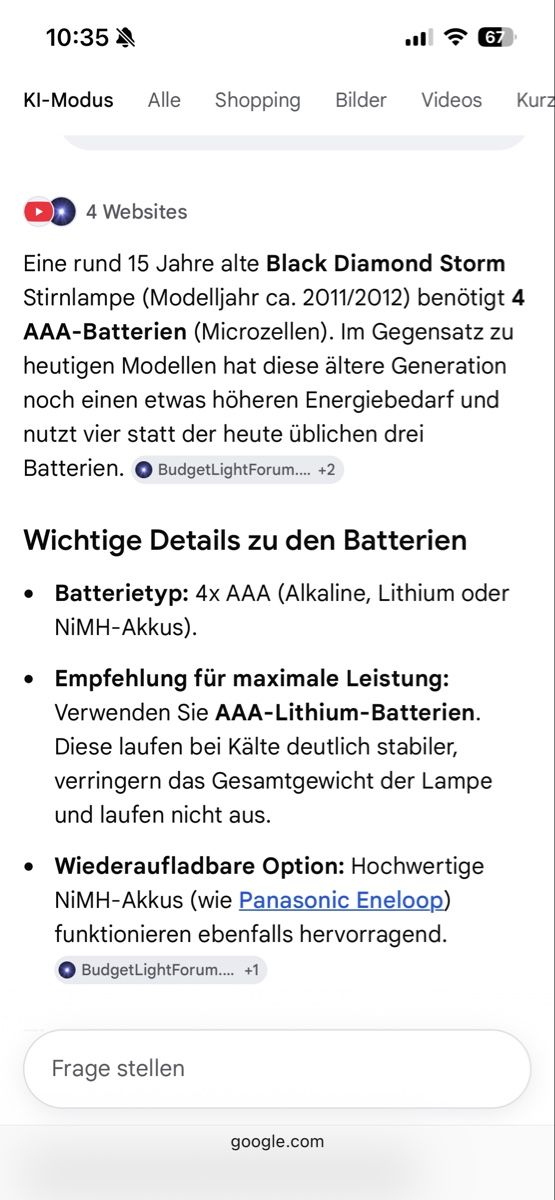 Black Diamond Lampen: Black Diamond Stirnlampe – Gebraucht aus Gümligen von kathrynne 2