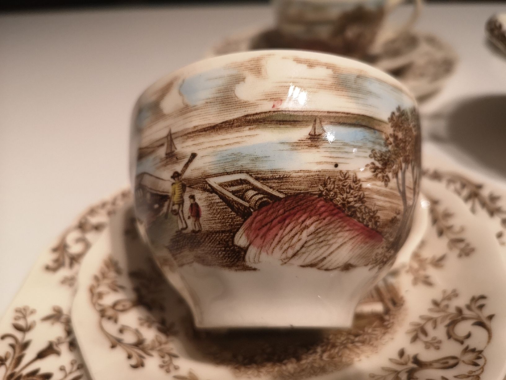 Geschirrsets: MOUNT VERNON JOHNSON BROS Angleterre WINDSORWARE, joli lot – Gebraucht aus Conthey von Cathlouz 3