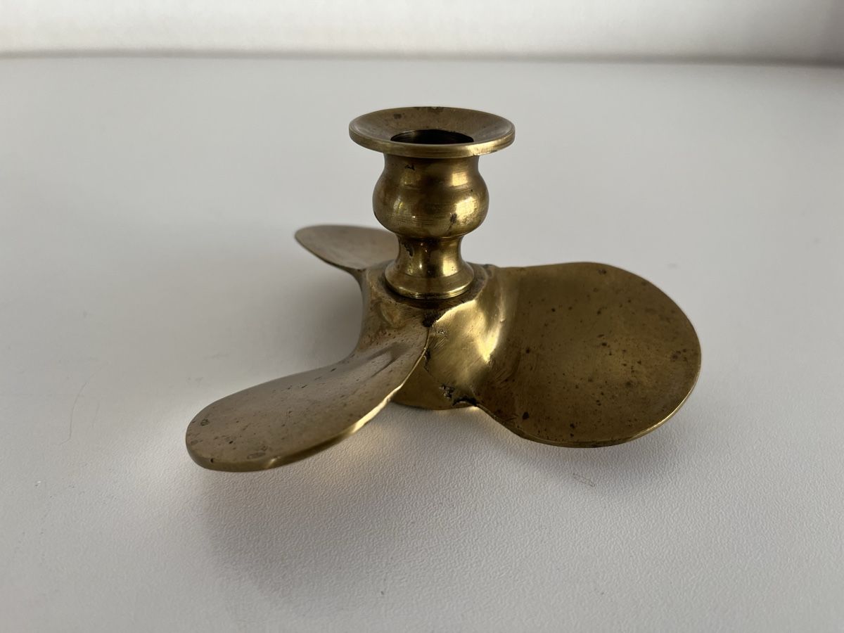 Alle Dekorationen: Kerzenständer / Messing / Propeller  – Gebraucht aus Wetzikon ZH von seli03 5
