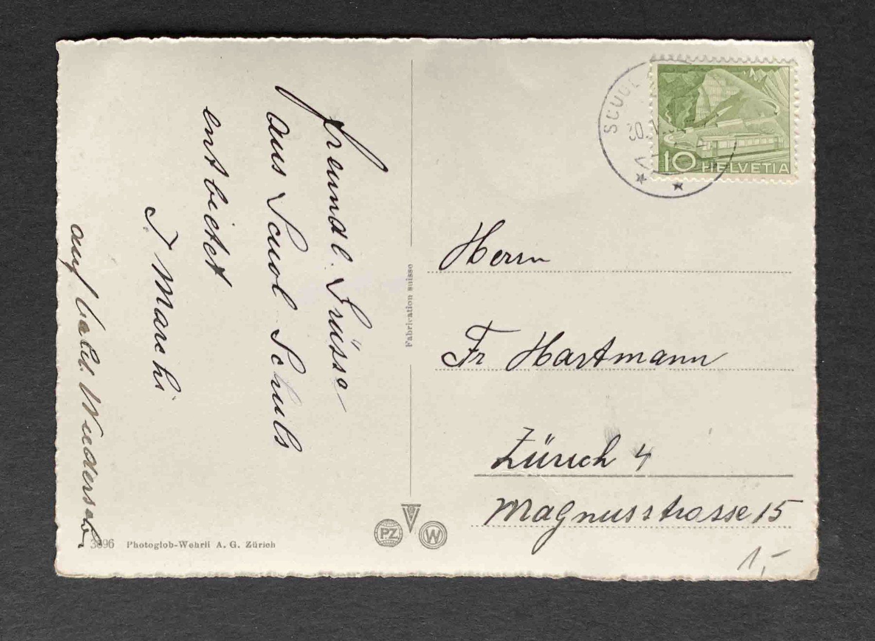 Cartoline postali: AK Unterengadin Schuls mit Vulpera – Usato da Goldau venduto da artelier1 1