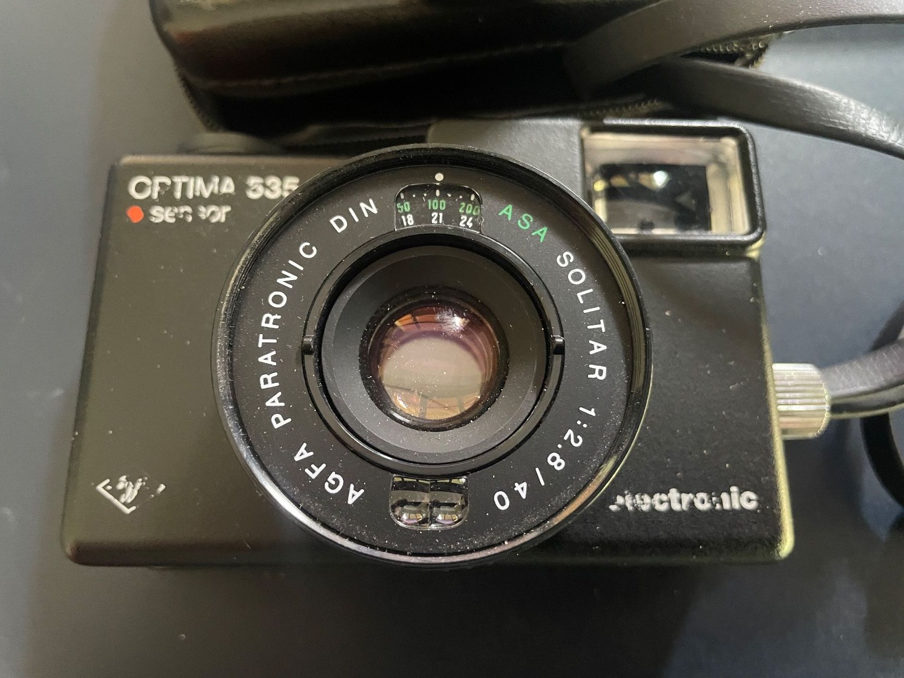 Zeiss Fotocamera: Agfa Optima 535 Sensor - Vintage Kultkamera mit Etui Blitz – Usato da Volketswil venduto da rubin74 1