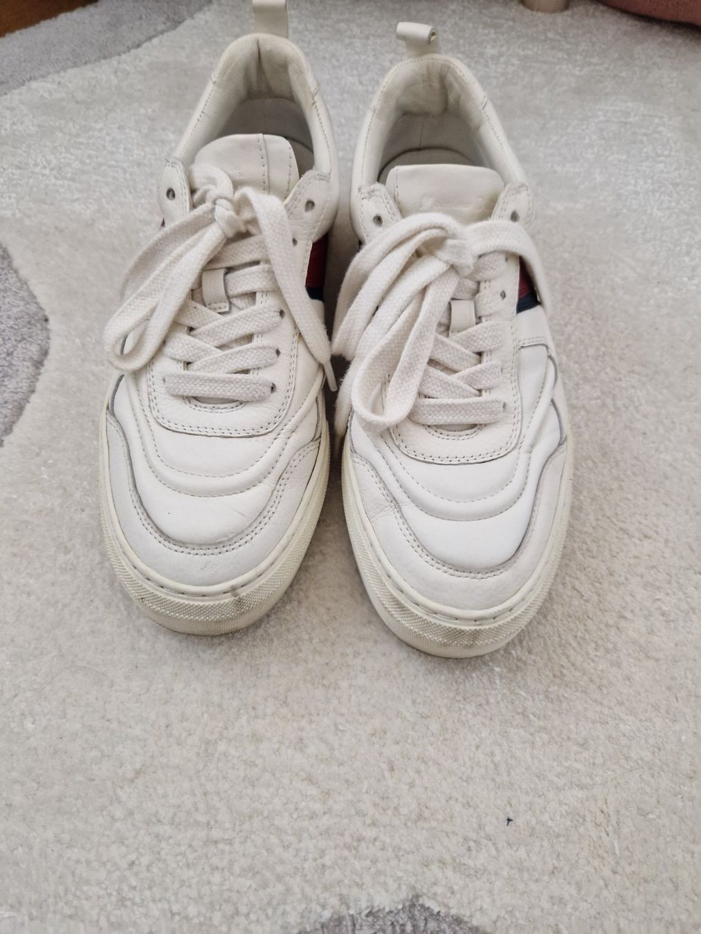 Massimo Dutti Scarpe da donna: Massimo Dutti weisse Plateau Sneakers Gr. 39 – Usato da Erlinsbach SO venduto da ULIKH 3