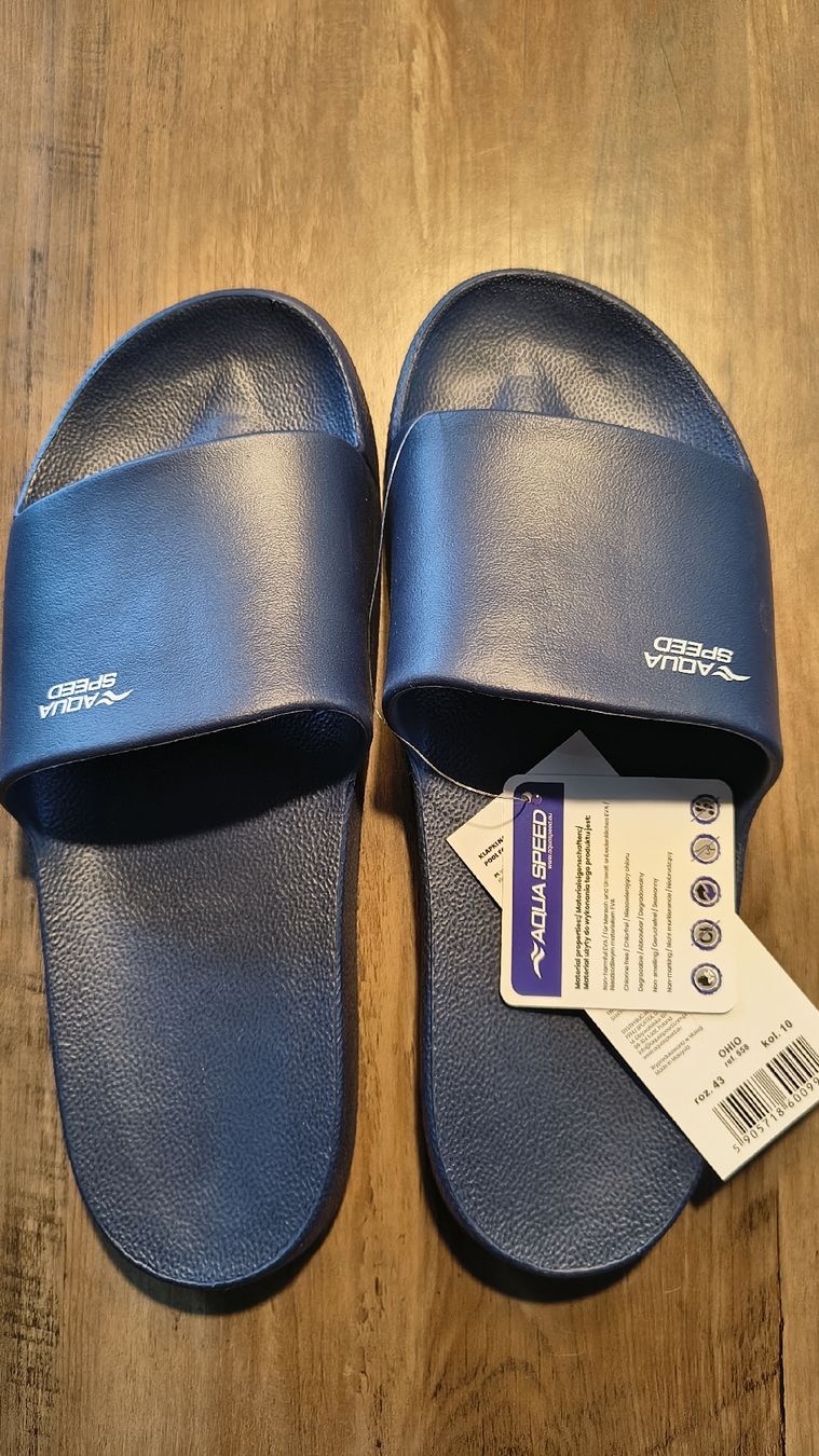 Herrenschuhe: Badeschlappen Aquaspeed neu – Neu und originalverpackt aus Langenthal von Chrixi77 1