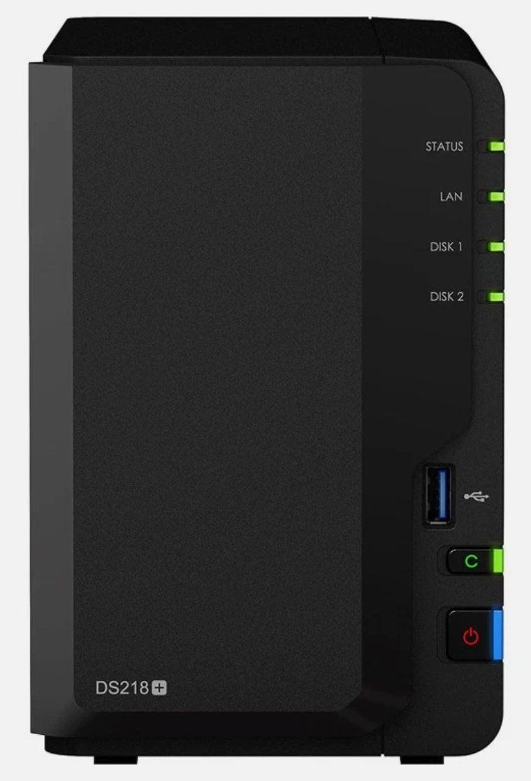 Synology Server: NAS Synology DS 218+ 2x4TB – Usato da Erlenbach ZH venduto da mt64