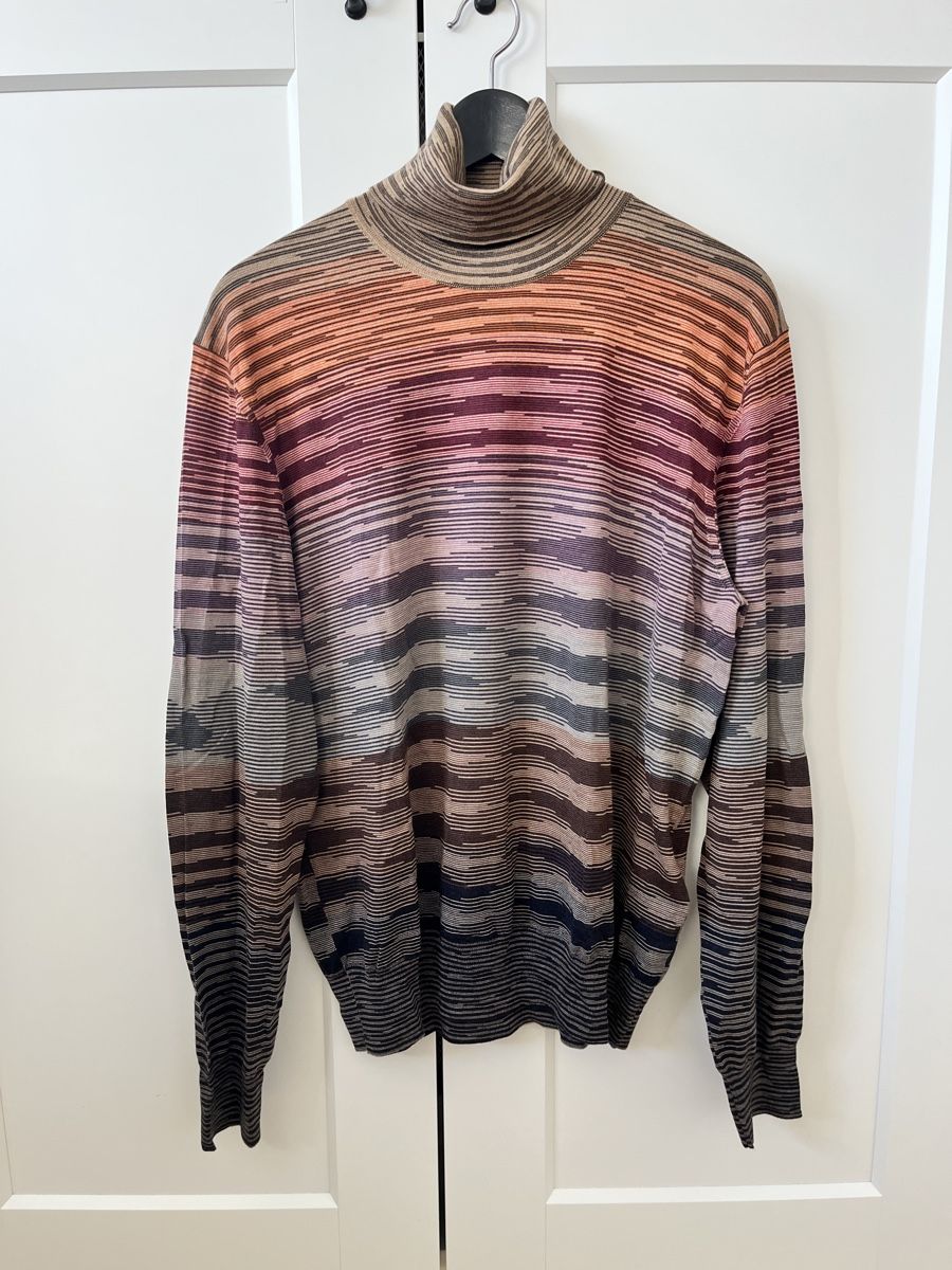 Missoni Maglioni & Felpe: Missoni Rollkragenpullover Gr. 50 Bunt – Usato da Luzern venduto da poe_5fml 1