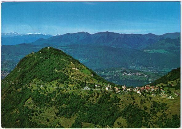 Cartes postales: Bré - Villagio e Monte Bré – D'occasion à Binningen par Mountainrider