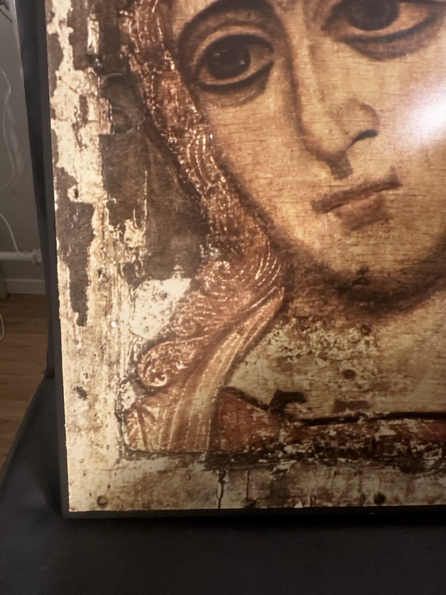 Dipinti: Ikone-Kunstdruck auf Holz 33x42.5cm – Usato da Nebikon venduto da Vanessa2003 4