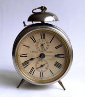 WECKER*H. Fischer*Reinach*21.7.1911*Glocke Verchromt*****
