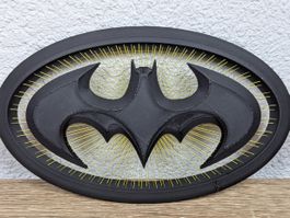 Logo Batman Déco Effet String Art 3D - Pour Fans de Comics