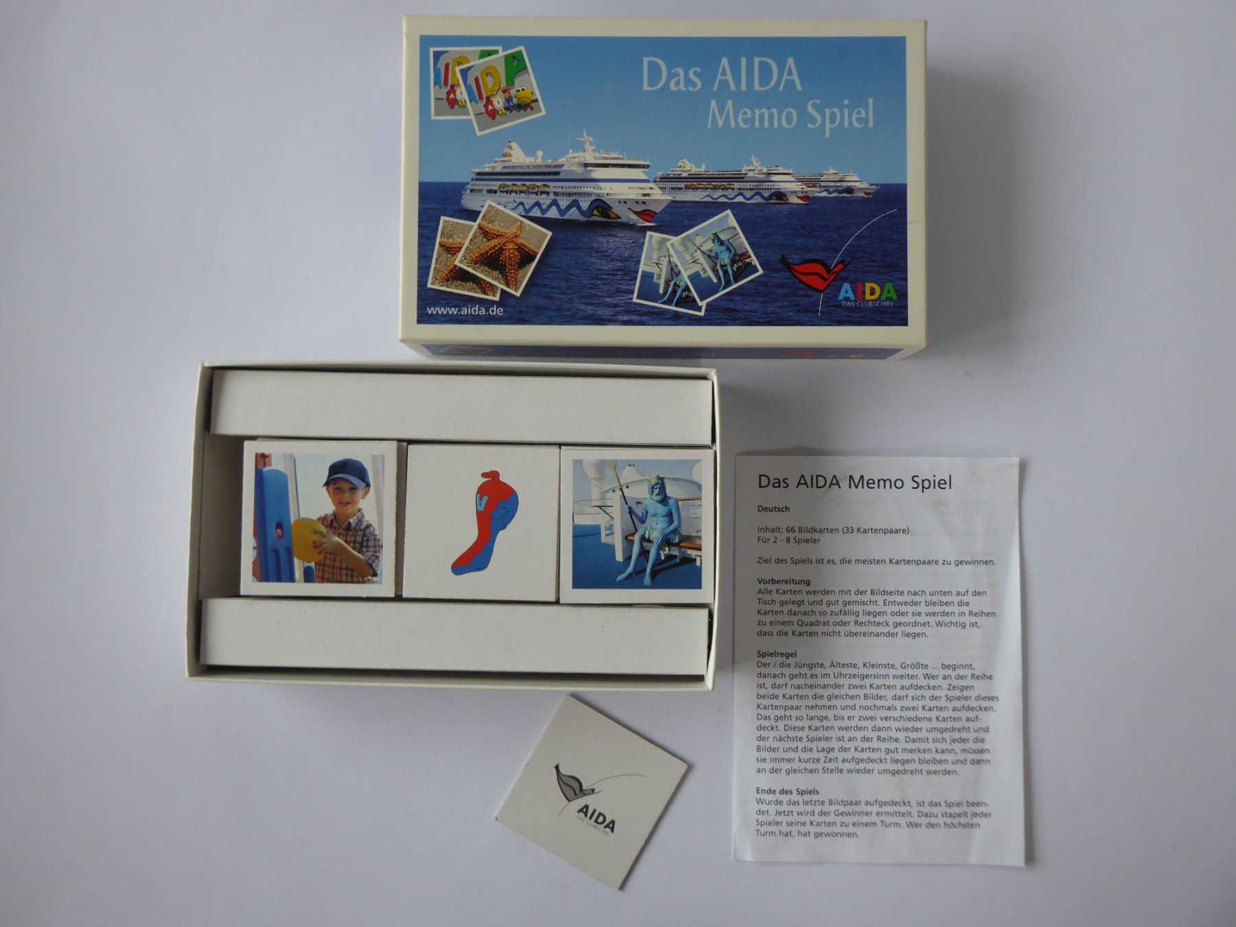 Ravensburger Giochi: Tolles Memory Traumschiff AIDA, Ravensburger, 66 Karten, kom – Usato da Turbenthal venduto da Nautop