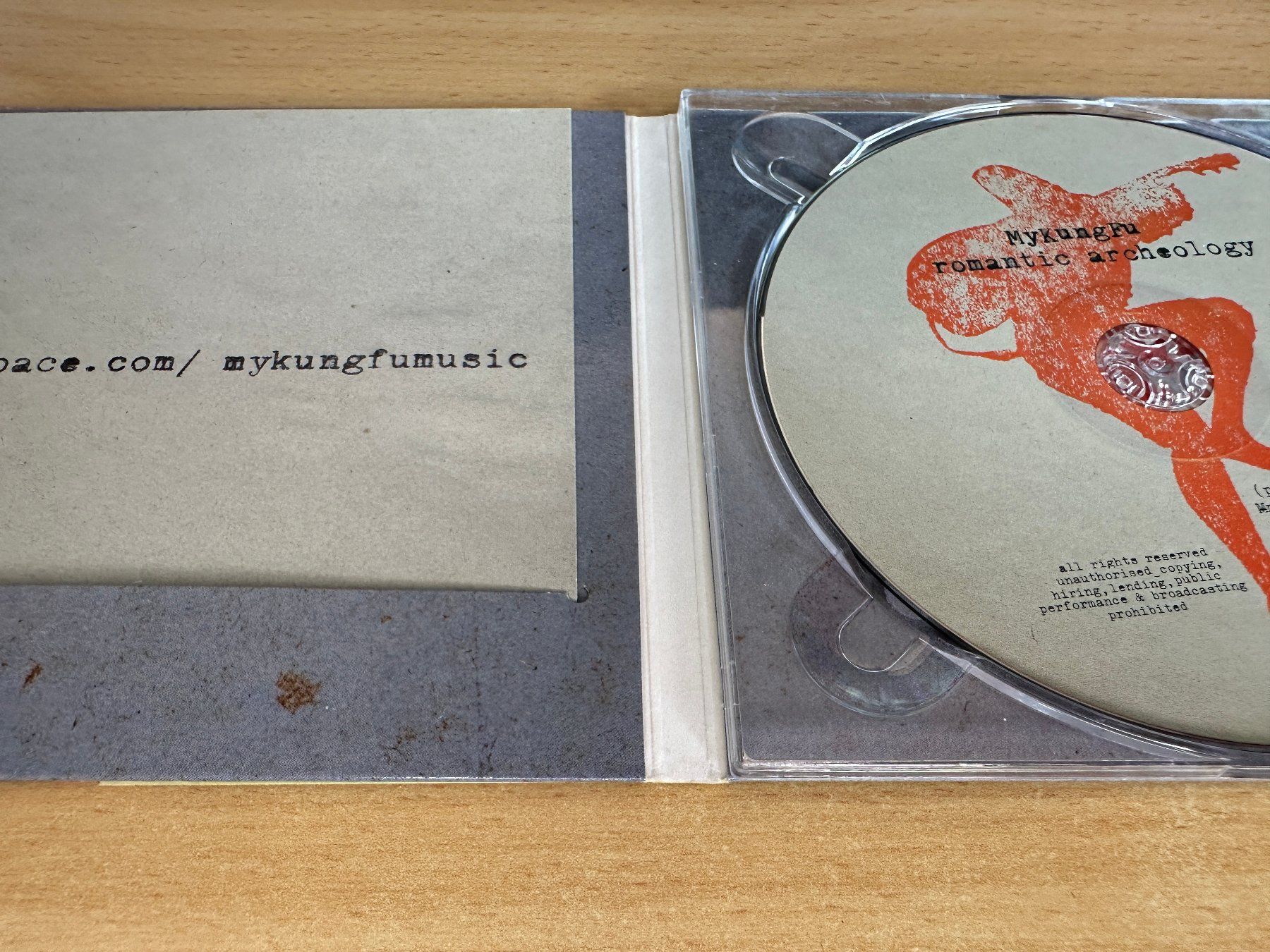 CD: MyKungFu – Romantic Archeology – Usato da Rikon im Tösstal venduto da Alpenmutz 2
