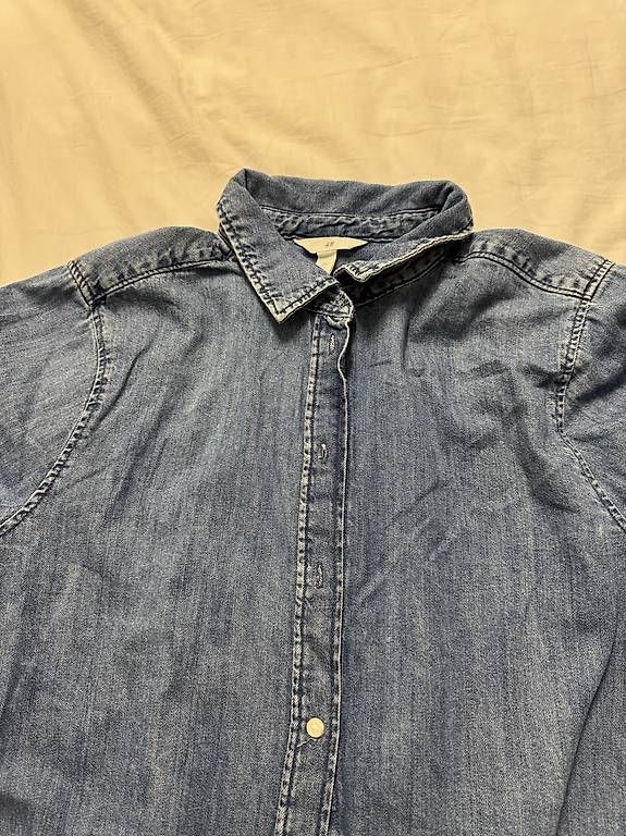 H&M Hemden: H&M jeanshemd – Neu (gemäss Beschreibung) aus Zürich von refg7 1