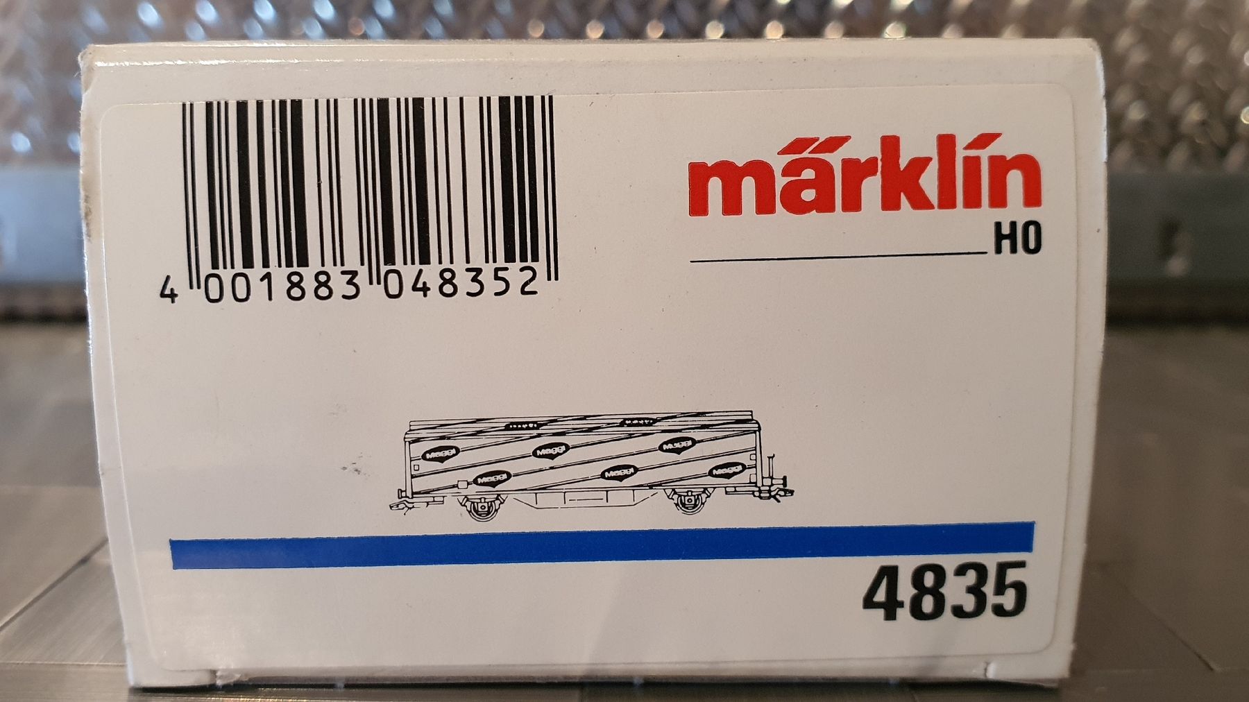Märklin Modellini di ferrovie: MÄRKLIN 4835 H0 GÜTERWGEN  – Usato da Männedorf venduto da Modellbau-wyss 4