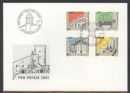 2001, FDC, Pro Patria