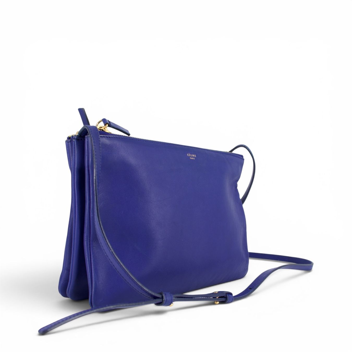 Celine Borse da donna: Céline Large Trio blau – Usato da Binningen venduto da Designerlabels 2