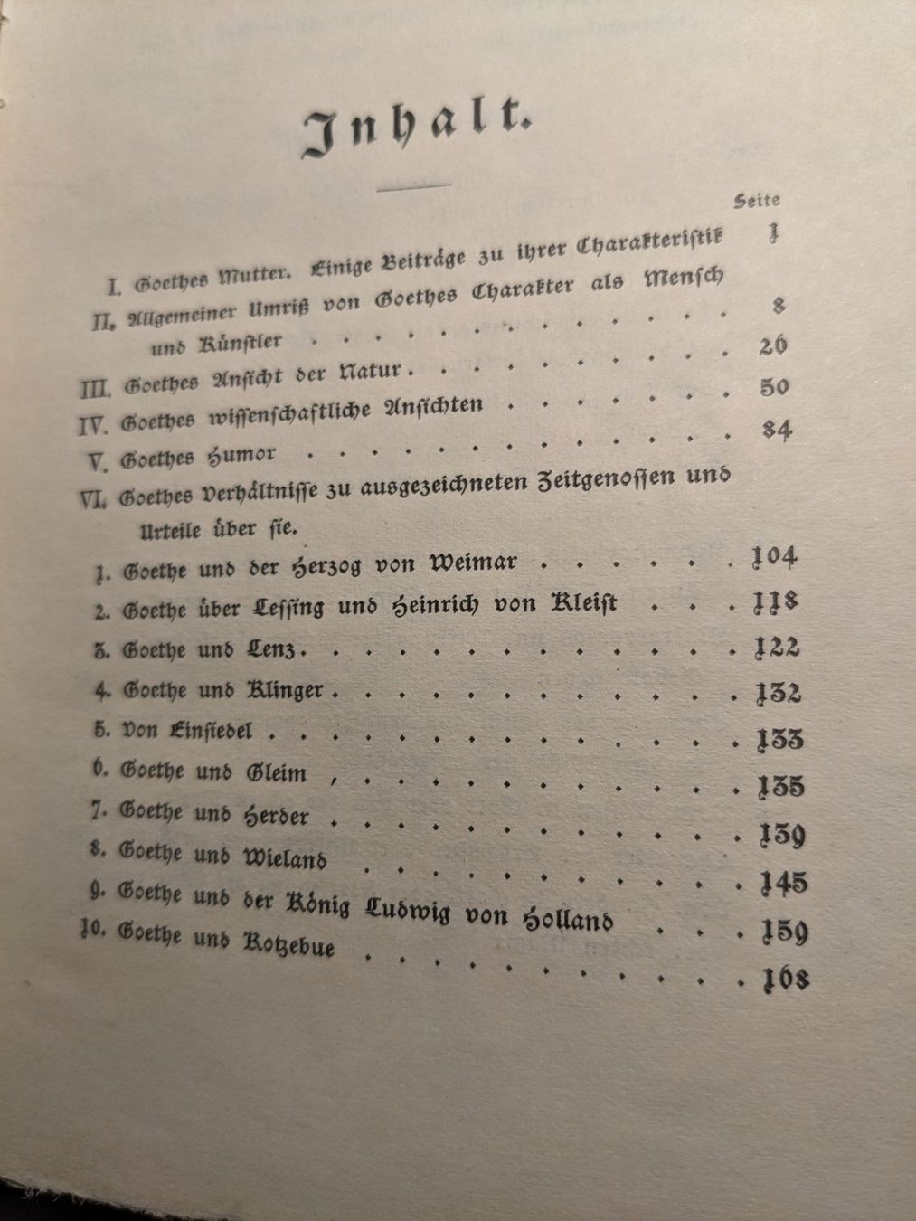 Bücher: Johannes Falk: Goethe – Gebraucht aus Rotkreuz von eulennest 6