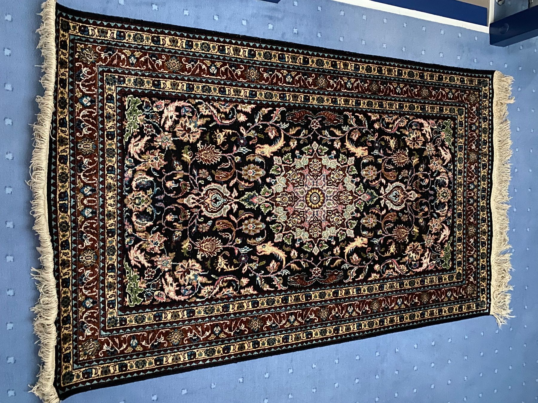 Tappeti: Seidenteppich aus Indien 90x150 cm – Usato da Zürich venduto da DidierTG 2