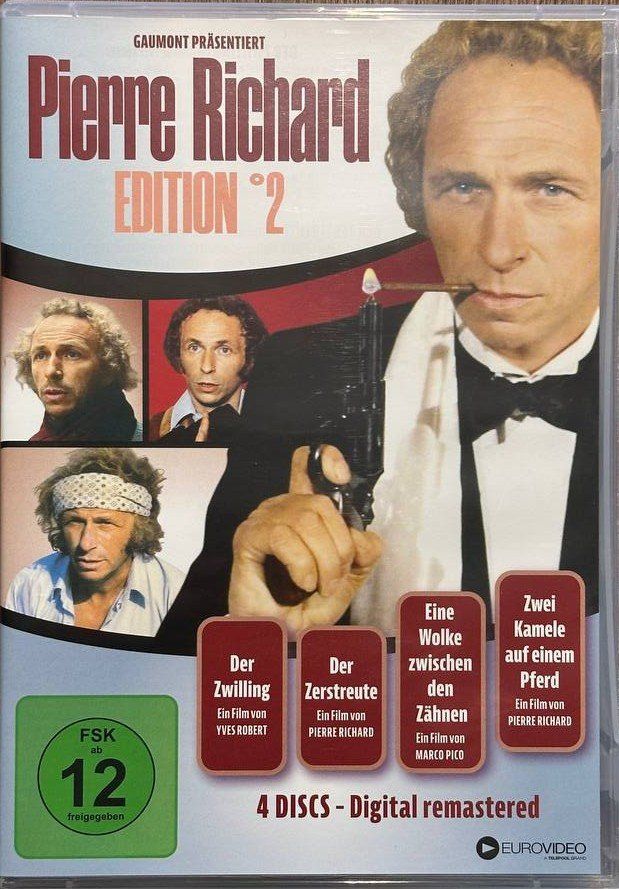 Tutti i DVDs: Pierre Richard Edition Nº2: 4 DVDs, digital remasterd! – Usato da Beringen venduto da Mantafisch1