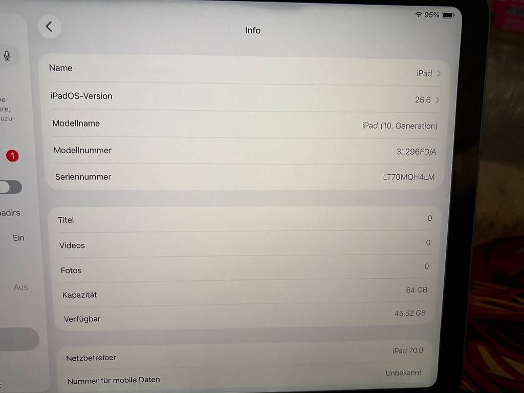 Apple Tablet PC: iPad 10.Gen 64Gb Wifi+Cellular mit Magic Keyboard – Usato da Zürich venduto da Zacchi 1