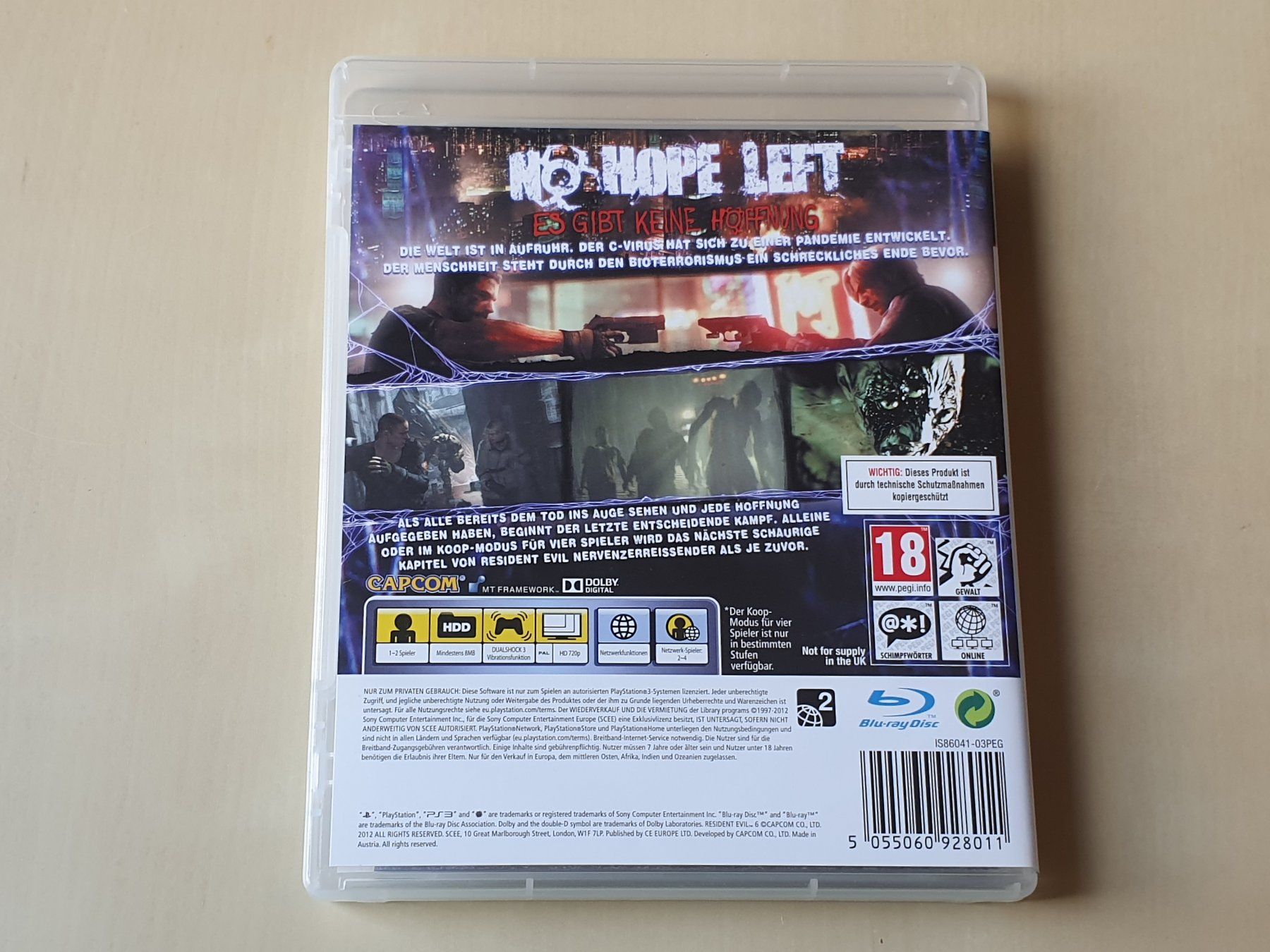 Sony Jeux: Resident Evil 6 – D'occasion à Stansstad par collectorsshop 1