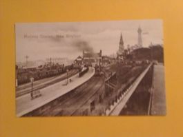 AK UK Railway Station New Brighton Bahnhof