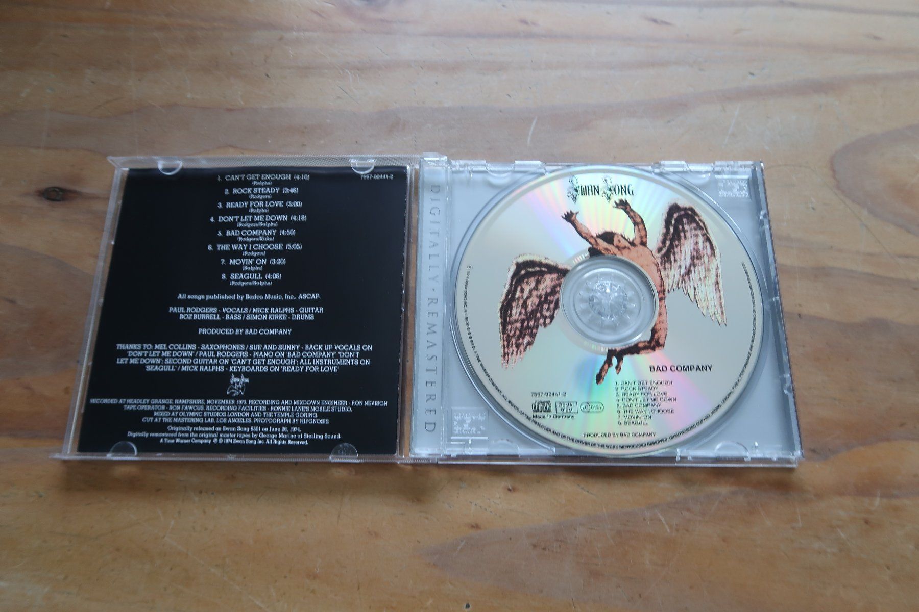 CD: BAD COMPANY - ST - EX THE FREE, QUEEN - CD – Usato da Basel venduto da Patiscat 3
