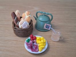 Frühstück Set Rührei und Speck, Handgemacht. Auch für Maileg