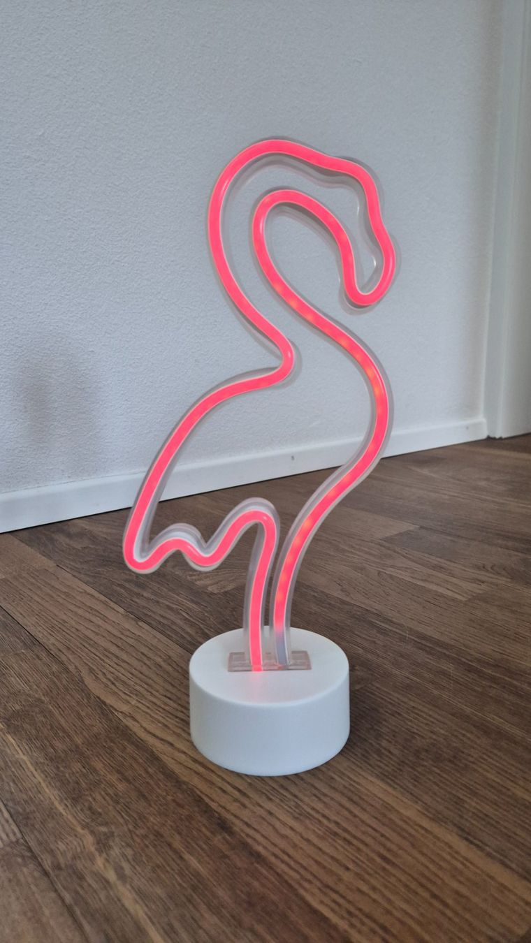 Lampade: Cute flamingo neon lamp – Usato da Zürich venduto da monadiederich 1